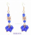 Violet style of fashion drop earring