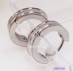Anti-allergic fashion hoop earring