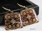 Cloisonne enamel fashion drop earring