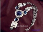 Crystal resin necklace 