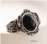 Vintage personalized gem ring