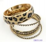 Vintage leopard bracelet