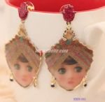Girl heart drop earring