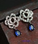 Rose fashion drop earring
