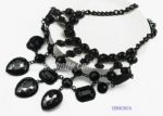 Weave multilayers tassels necklace