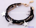five-pointed star weave bracelet