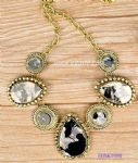 Rhinestone pendant necklace
