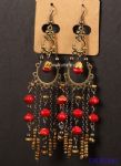 Anti-allergic bohemia style of drop earring