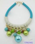 Weave handmade bohemia style of beaded necklace