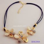 The plum blossom opals necklace