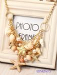 Bohemia style of conch  necklace