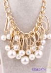 Multilayers beaded necklace