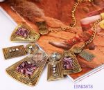 Geometry diamantes necklace