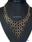 Luxurious resin necklace