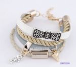 Metal butterfly rivets bracelet