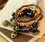 Colorful beaded bracelet