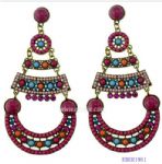 Environmental alloy drop earring