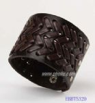 Hand weave leather bracelet