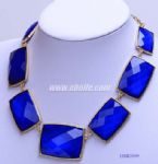 Rectangular block necklace
