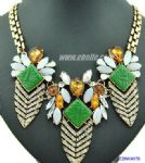 Luxurious style of bees rhinestone necklace
