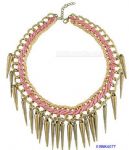 Circular rivest necklace