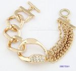 Coarse metal bracelet