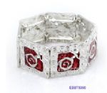 Vintage style of engraved Thread elastic bracelet