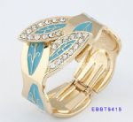 fashionable gold plated diamantes bangle 