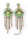 Diamantes fashion drop earring