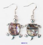 Tortoise style of fashion drop earring