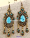 Vintage fashionable rhinestone drop earring
