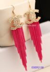 Elegant style of tassels drop earring