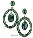 Fashionable hoop earring