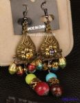 Vintage style of drop earring