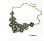 Vintage style of resin necklace