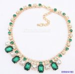 Luxurious rhinestone necklace