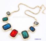 Colorful rsin necklace