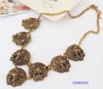 Personalized tiger heart necklace