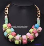 Hemp flowers style of fashion necklace