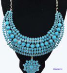 Personalized resin necklace