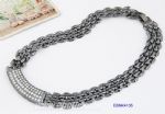 Metal necklace,simple and chic design