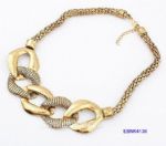 Gold plated Hemp flowers necklace