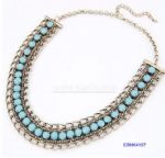 Sector style of resin neckalce