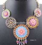 Folk style of necklace