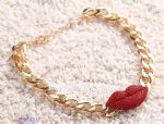 Newest style of red clip necklace