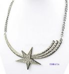 Fishstar diamantes necklace