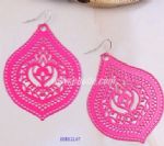 Vintage style of slice drop earring