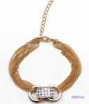 Multilayers metal line bracelets