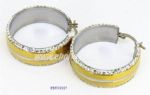 Stainless steel fashion hoop earring