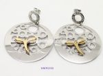 Hollowed design of hoop earring